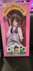 Muñeca Ebenezer Toys Christian Mother Goose 1985 14" con casete - nueva en caja - Imagen 1 de 4