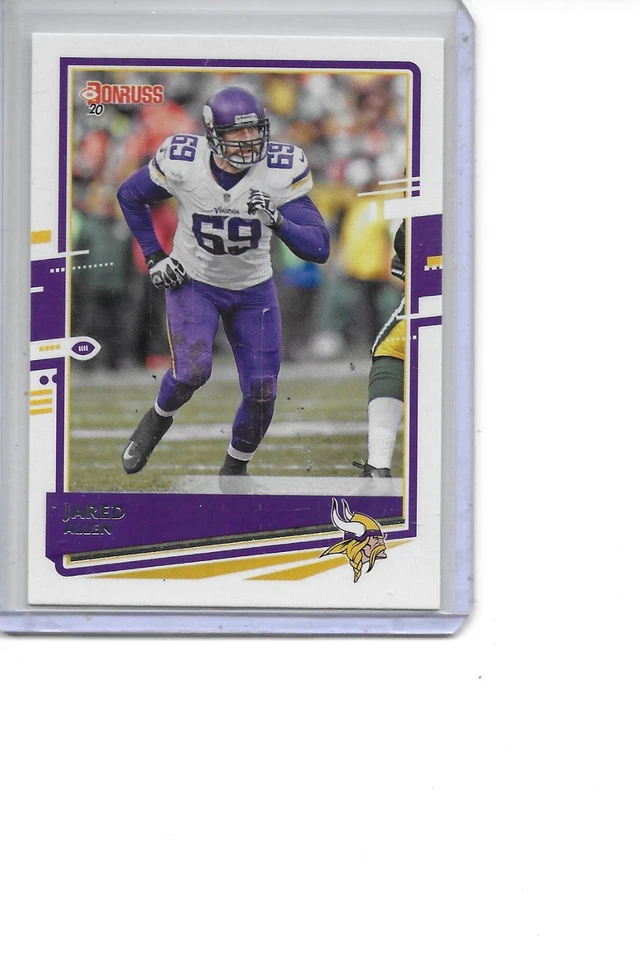 Футбольная карточка 2020 Donruss с Джаредом Алленом из Minnesota Vikings No166 - Изображение 1 из 1