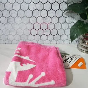 Frogger Amphibian Golf Towel Pink Breast Cancer Awareness Wet Dry Rain or Shine - Picture 1 of 11