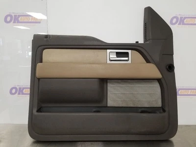 09 2009 FORD F150 XLT DOOR TRIM PANEL FRONT LEFT DRIVER TAN  Foto 1 de 4