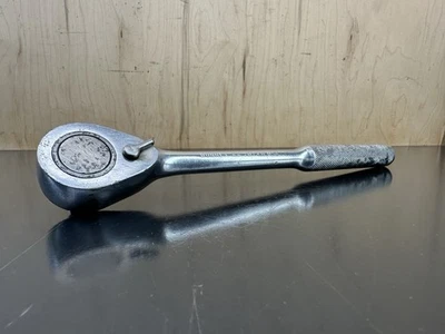 Used Vintage BONNEY 1/2" Drive Ratchet Knurled Handle Model AA 707-H Made In USA - Image 1 of 4
