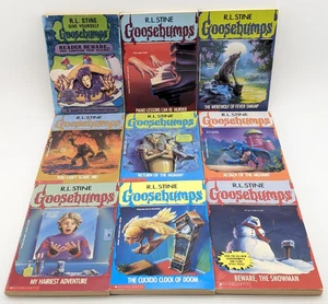 Goosebumps Lot of 9 Books #13 #14 #15 #23 #25 #26 #28 #51 Give Yourself #6 - Picture 1 of 24