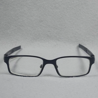 Marco rectangular negro satinado Oakley Deringer OX5066-0152 para hombre Foto 1 de 4