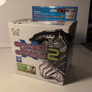 Scythe Grand Kama Cross SOCKET 775 CPU HEATSINK COOLER FAN BLOWER SCGKC-3000  - Picture 1 of 10