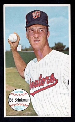 Tarjeta de béisbol 1964 Topps Giants #27 Ed Brinkman Washington Senators EX Foto 1 de 2