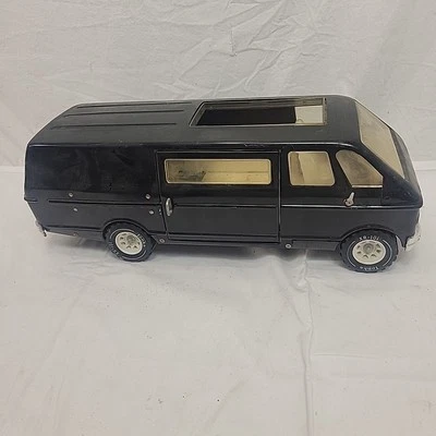 Furgoneta personalizada Mighty Tonka vintage años 70 #3985 puerta corredera larga de 19"" Foto 1 de 4