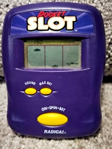 Radica Pocket Slot Machine 1997 Electronic Handheld Game - Picture 1 of 5