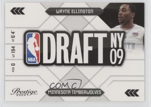 2009-10 Panini Prestige NBA Draft Class Wayne Ellington #27 Rookie RC
