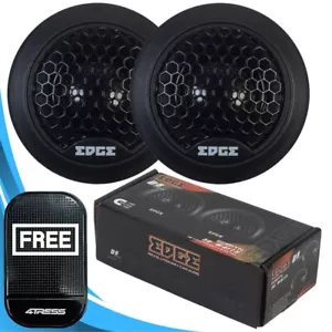 Edge Audio 1.8'' Car Speakers Component Tweeters Pair 50W DB Series EDB1TN-E1 +M - Picture 1 of 12