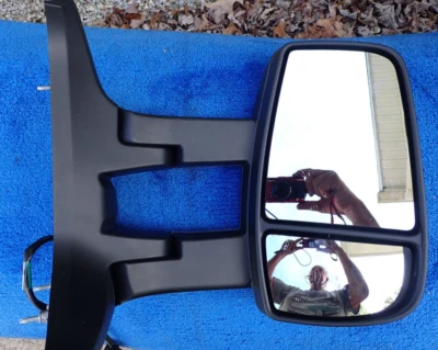 Espelho retrovisor lateral Ford Transit-350 HD 2015 - 2019 - direito (passageiro) - Imagem 1 de 4