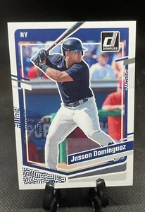2023 Donruss #109 Jasson Dominguez - New York Yankees - Picture 1 of 3