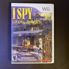 I Spy Spooky Mansion (Nintendo Wii, 2010) Complete W/ Manual