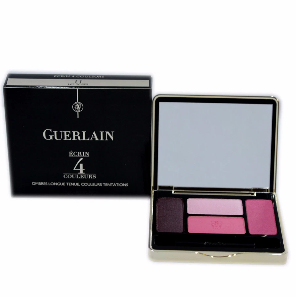 GUERLAIN ECRIN 4 COULEURS LONG-LASTING EYESHADOWS 7.2G #11 LES ROSES -41253 - Image 1 of 1