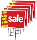 Sale 5 Pack Of 18 X 24 Yard Sign And Stake  Advertise Your Business  Stake Inc