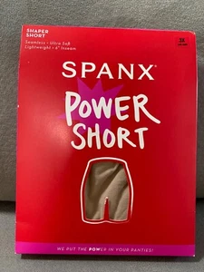 Spanx Women's Higher Power Shorts 3X Soft Nude - Picture 1 of 7