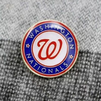 Washington Nationals MLB Enamel Pin Baseball Collectible Lapel Hat Backpack - Image 1 of 4