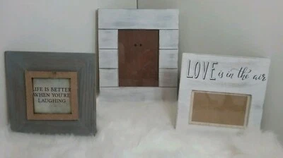 Juego de 3 marcos de madera para mesa o pared NIELSEN BAINBRIDGE 2019 #G3B Foto 1 de 4