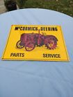 Aaa Metal Co. Sign Mccormick Deering Parts And Service, Coitsvilke, Oh