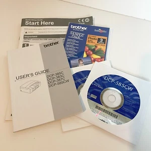 Brother DCP-585CW Guide de l’utilisateur et disques de configuration - Photo 1/3