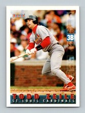 1995 Topps Bazooka Baseball Card #117 Todd Zeile St Louis Cardinals 3rd Base