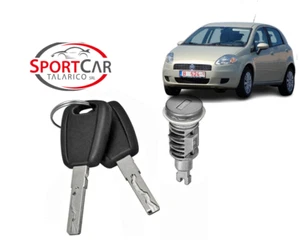 BLOCCHETTO Cilindretto MANIGLIE SERRATTURA Con 2 Chiavi FIAT GRANDE PUNTO 2005 - Imagen 1 de 2