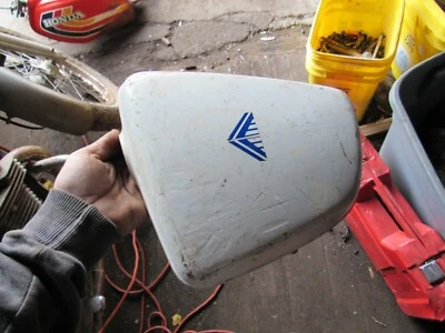 1976 honda cb500 t left side cover panel  - Image 1 of 2