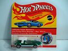 K23i34282 Hot Wheels Redlines 1969 Swingin Wing Green Moc Mint On Card Vintage