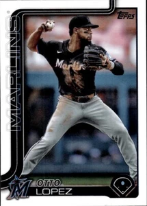 Otto Lopez 2025 Topps Series 1 #172 Miami Marlins Baseball Card - Picture 1 of 2