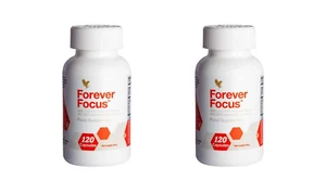2x Forever Focus - Stay sharp, stay focused 120 Tablets *FREE 48HR DELIVERY* - Picture 1 of 1
