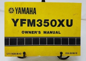 YAMAHA 1988 YFM350XU OWNERS MANUAL - Picture 1 of 2
