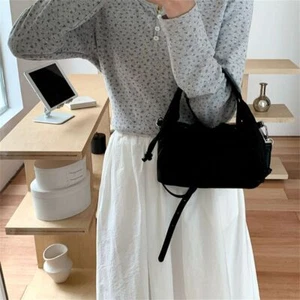 Large Capacity Shoulder Messenger Bags Underarm Bags for Women Girls - Picture 1 of 17