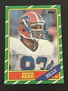 1986 Topps Football ~ Andre Reed ~ Rookie Card #388 - Picture 1 of 2