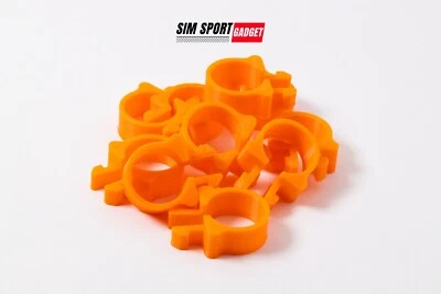 Pack de 10 clips de gestión de cables para 8020 Sim Racing Profile 2 tamaños Foto 1 de 4