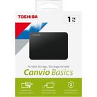 Toshiba Canvio 1000 Go 1To Disque Dur Externe Portable Portatif USB3.2 neuf