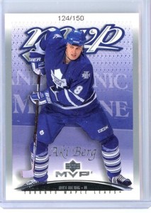 2003-04 Upper Deck MVP Silver Script #400 Aki Berg 124/150