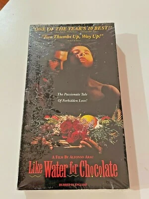 Like Water for Chocolate VHS, 1994, Brand New Sealed Dubbed in English - Image 1 of 3