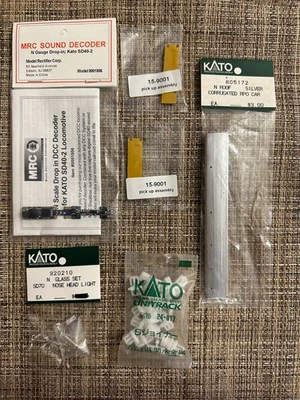 MRC Sound Decoder / Kato Lot 805172/920210/24-817 LOT ALL NEW N Gauge Accessorie - Image 1 of 4