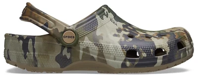 Crocs 男女通用面纱抽象经典 Clog 迷彩尺寸:M9/W11 (210247-260) — 第 1/4 张图片