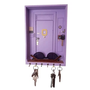 Key Holder，Friends TV Show Merchandise Cute Key Holder for Wall, Entryway, Ba... - Foto 1 di 7
