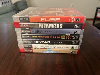 PS3 Games lot: Infamous , Batman, Fuse, Need For Speed Look! - Image 1 of 4