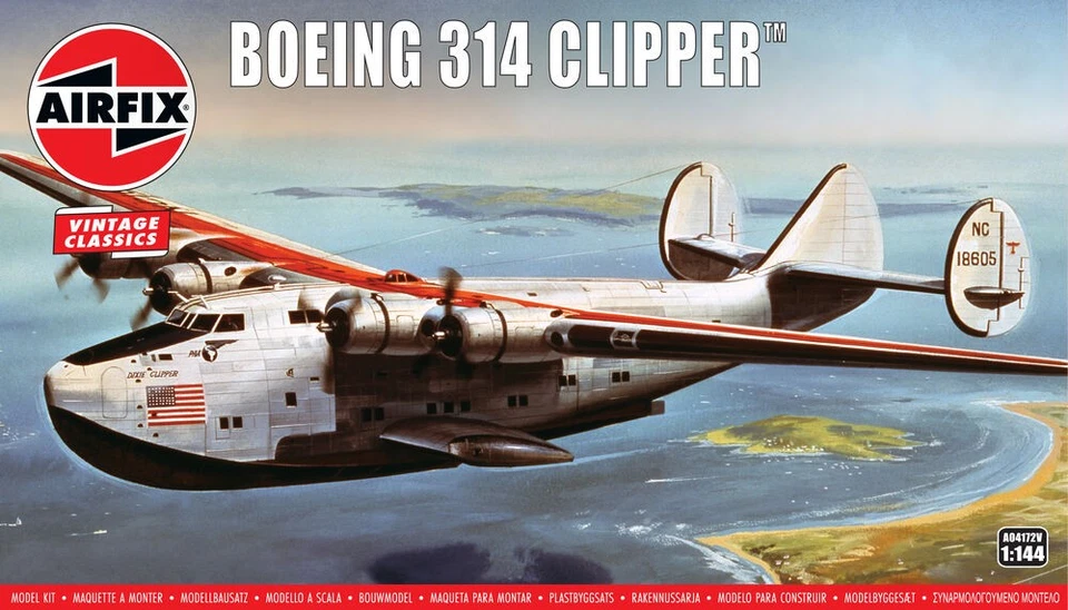 Airfix A04172V - 1/144 Boeing 314 Clipper - Nuovo - Immagine 1 di 1