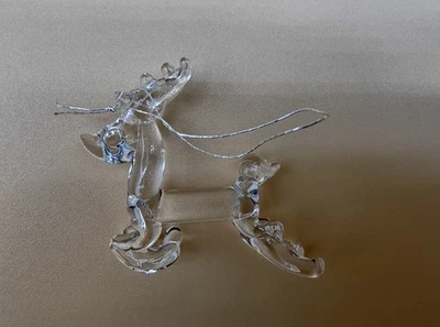 🦌 Mundgeblasene Glas-Rentierherde – Unikate – ca. 5 cm – feines Kunsthandwerk – - Bild 1 von 4