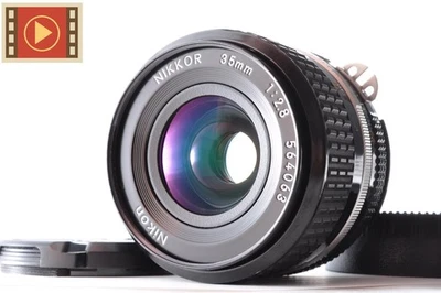 🎦 Lente gran angular Nikon Ai-s Nikkor 35 mm F/2,8 MF para montaje F de... - Imagen 1 de 4