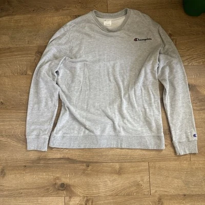 Champion Mens Crewneck , Oxford Gray , Size Large - Image 1 of 4