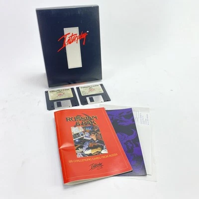 Interplay Russian 6 Pack Six Challenging Games IBM/DOS 1993 2x 3.5" Floppy Disks - Image 1 of 4
