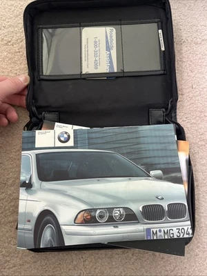 BMW 525i 530i 540i 2003 serie 5 manual del propietario (servicio sin usar) vagón sedán como nuevo Foto 1 de 4