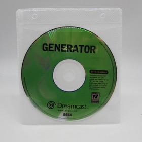 Generator Vol. 2 Sega Dreamcast Loose Must @@!!