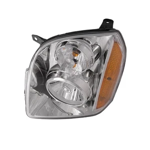 Headlight Left Driver Halogen Fits 07-14 GMC Yukon/Yukon Xl/Hybrid - Picture 1 of 7