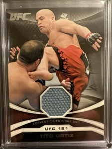 2011 Topps UFC Moment Of Truth - Tito Ortiz Mat Relic #MTMR-TO - Picture 1 of 2