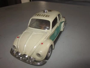MEBETOYS MATTEL 8587 VOLKSWAGEN MAGGIOLONE POLIZEI KAFER - 1/25 - ORIGINALE - Foto 1 di 4